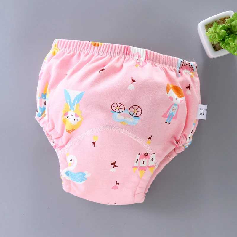 Baby Training Pants Washable 6-layer Gauze Diaper Cover Learning - Image 31
