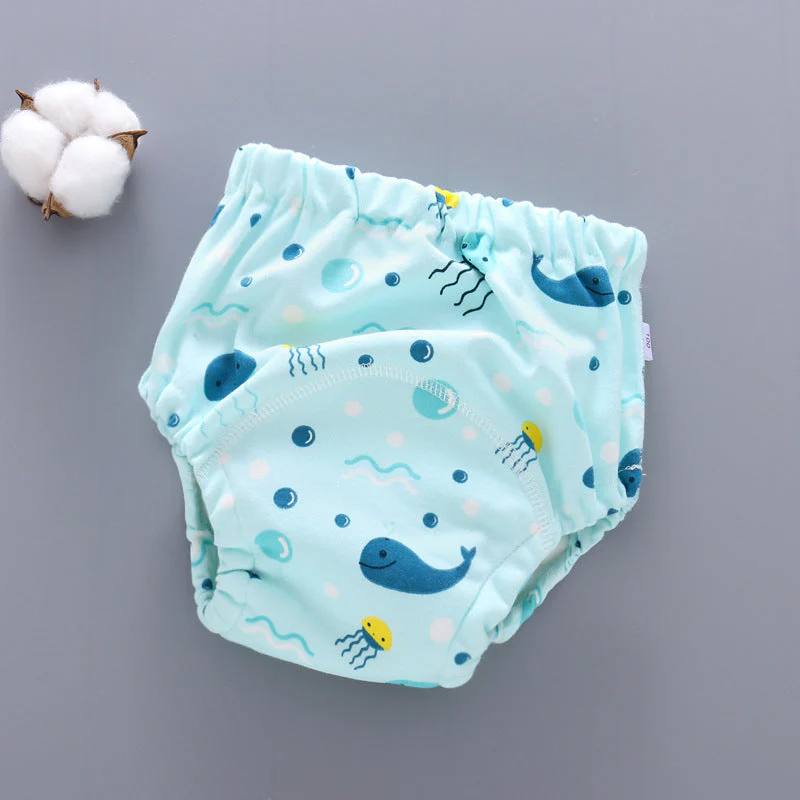 Baby Training Pants Washable 6-layer Gauze Diaper Cover Learning - Image 4