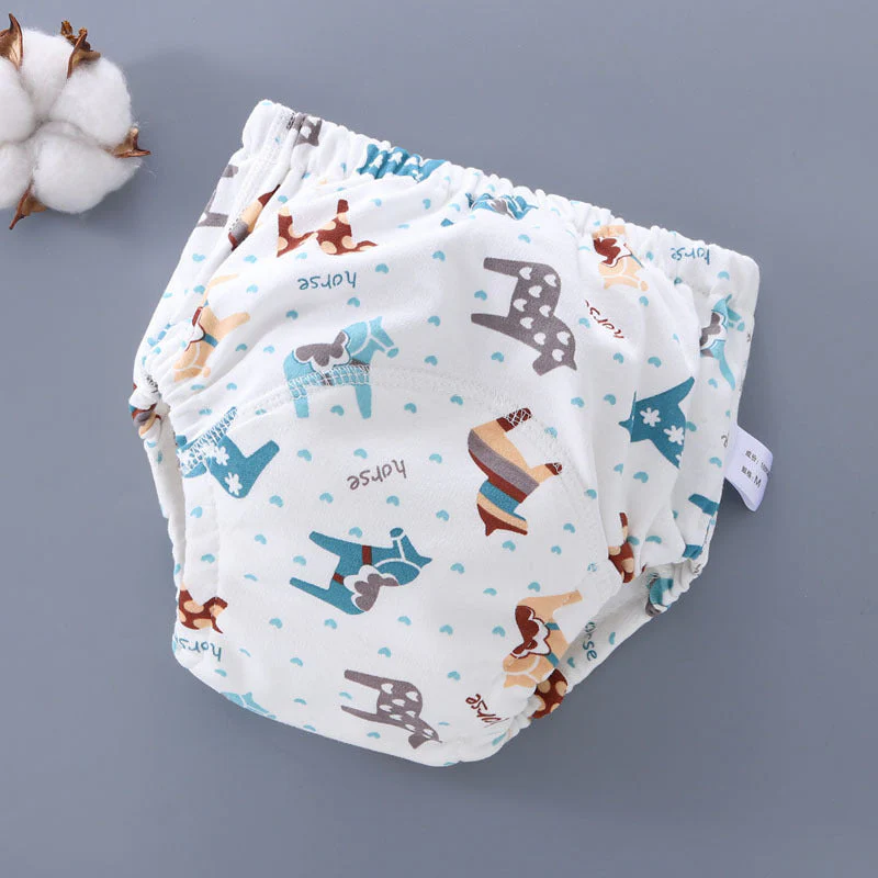 Baby Training Pants Washable 6-layer Gauze Diaper Cover Learning - Image 7
