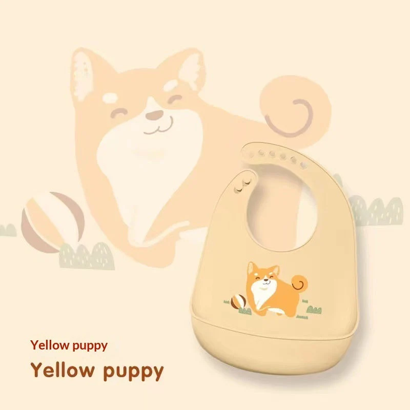 Baby Waterproof And Stain-resistant Food-grade Silicone Bib - Image 21