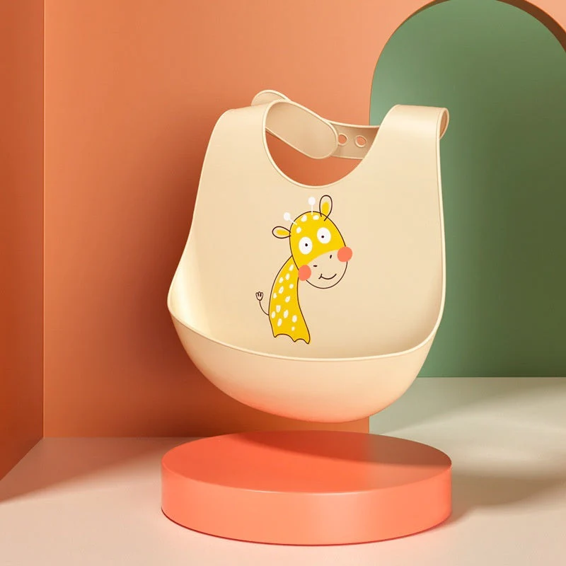 Baby Waterproof And Stain-resistant Food-grade Silicone Bib - Image 23
