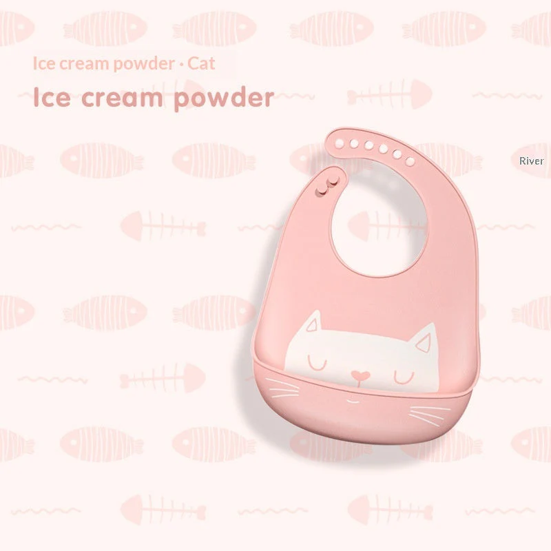 Baby Waterproof And Stain-resistant Food-grade Silicone Bib - Image 27