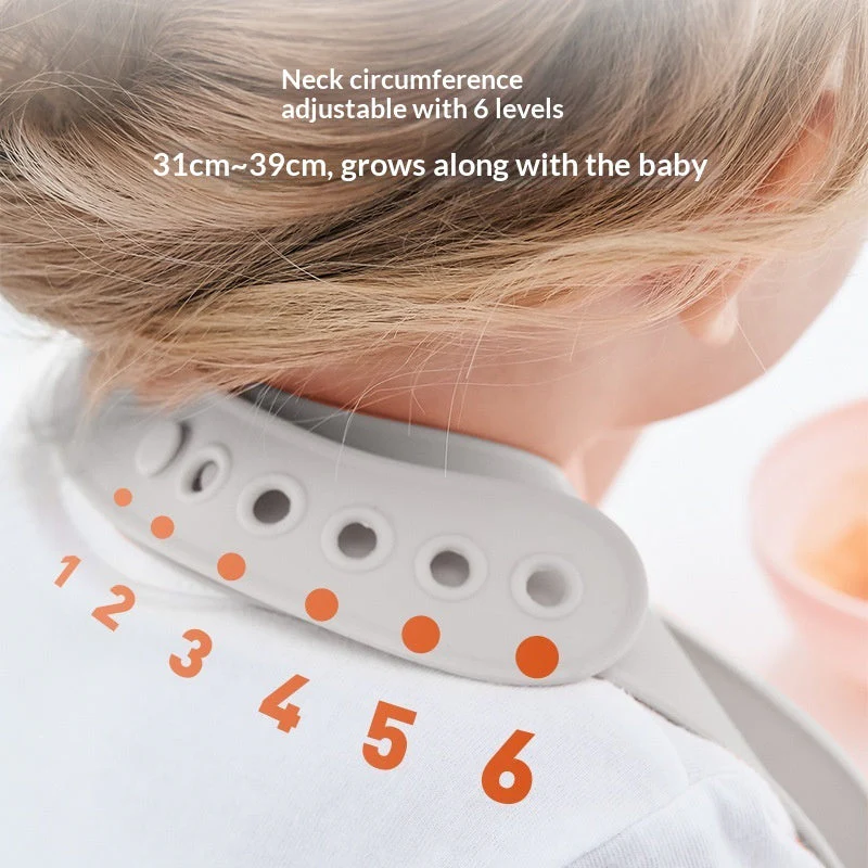 Baby Waterproof And Stain-resistant Food-grade Silicone Bib - Image 3