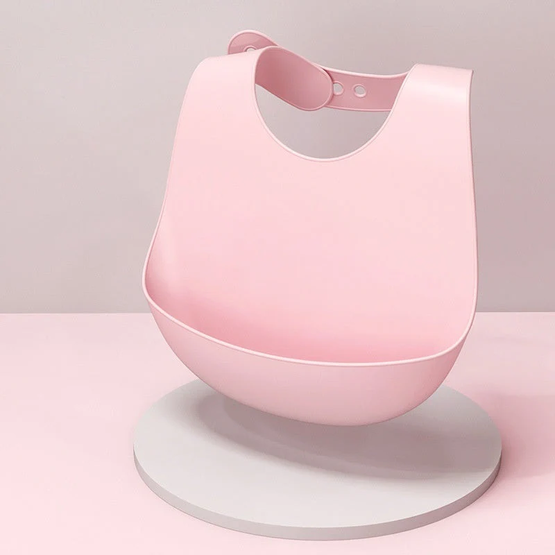 Baby Waterproof And Stain-resistant Food-grade Silicone Bib - Image 36