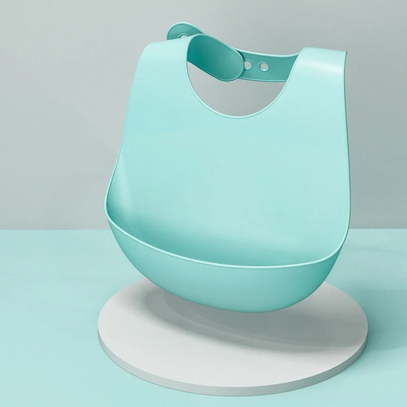 Baby Waterproof And Stain-resistant Food-grade Silicone Bib - Image 37