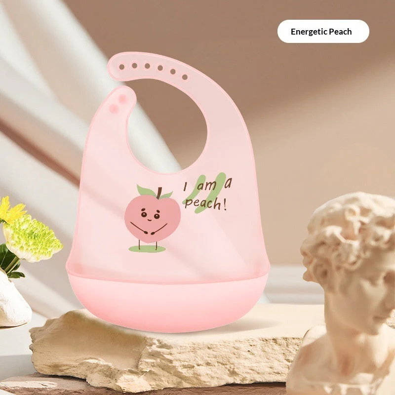 Baby Waterproof And Stain-resistant Food-grade Silicone Bib - Image 40