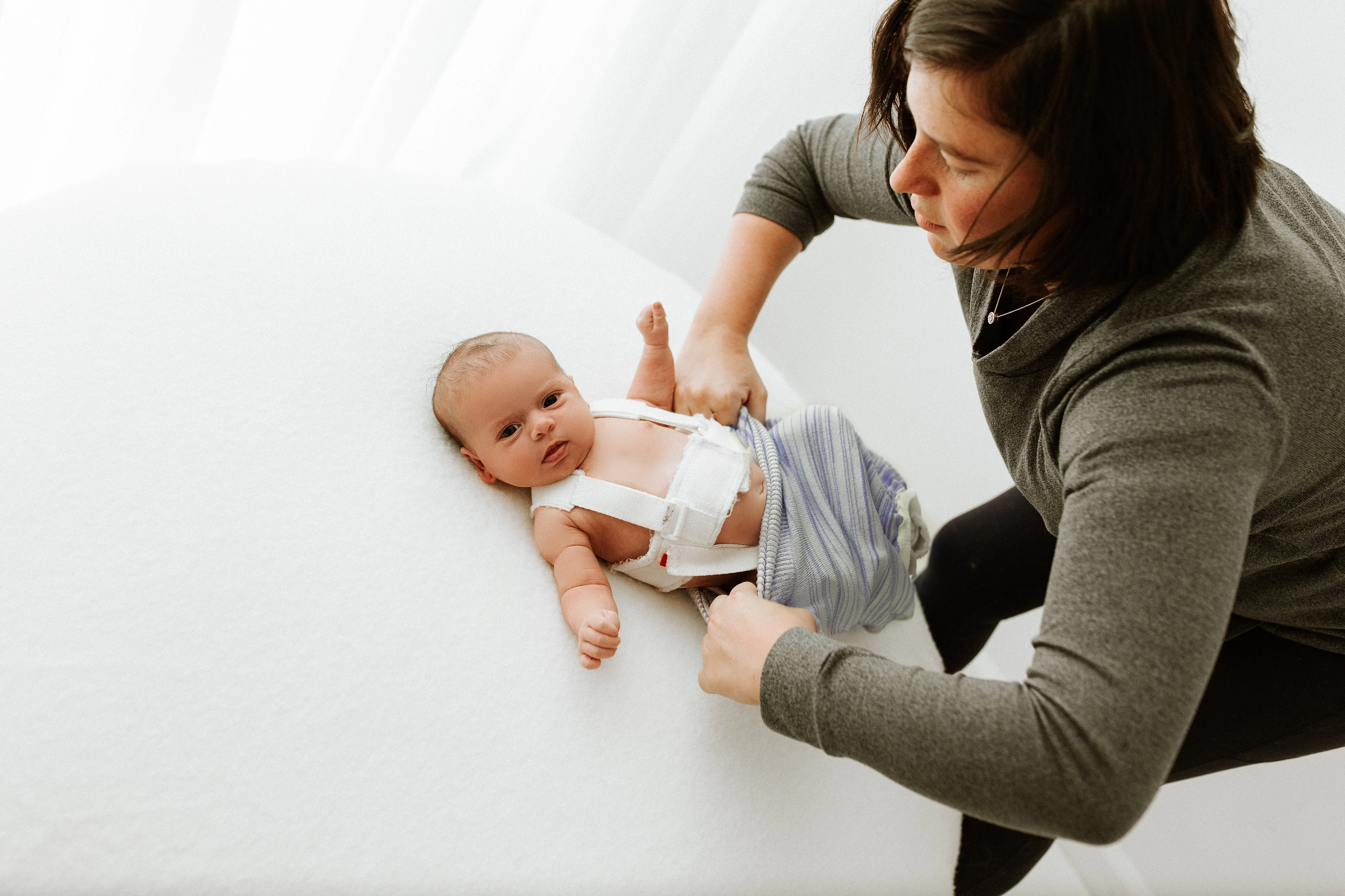 Baby with Brace Sleep Sack Swaddle Solution - Image 4