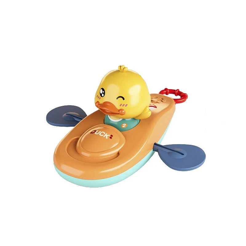 Baby Yellow Duck Playing In The Water Toy Kayaking - Image 5