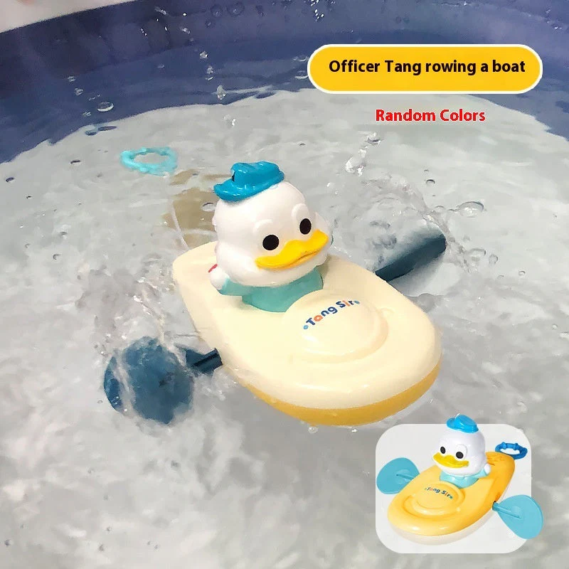 Baby Yellow Duck Playing In The Water Toy Kayaking - Image 8