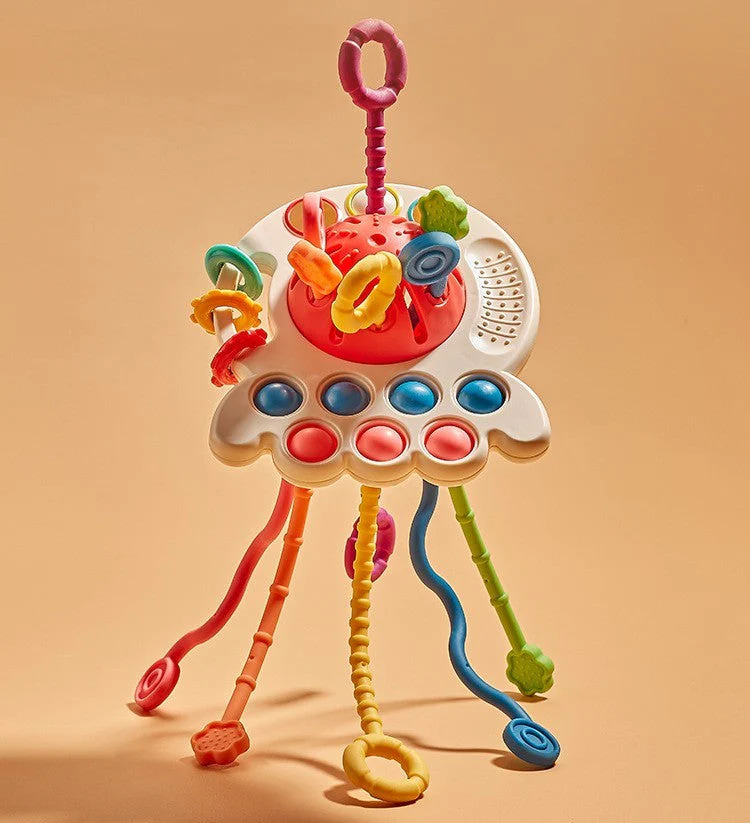 Baby's Funny Finger Puff Toy Can Be Pressed - Image 11