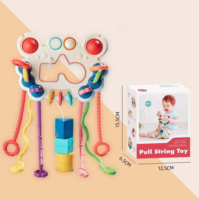 Baby's Funny Finger Puff Toy Can Be Pressed - Image 12