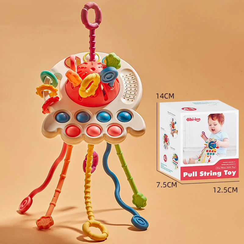 Baby's Funny Finger Puff Toy Can Be Pressed - Image 6