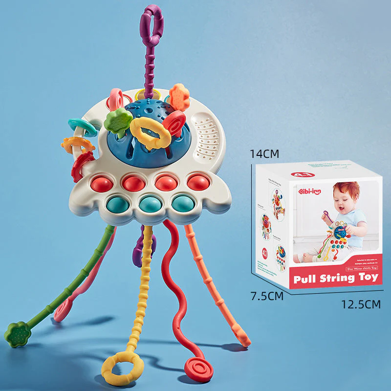 Baby's Funny Finger Puff Toy Can Be Pressed - Image 7