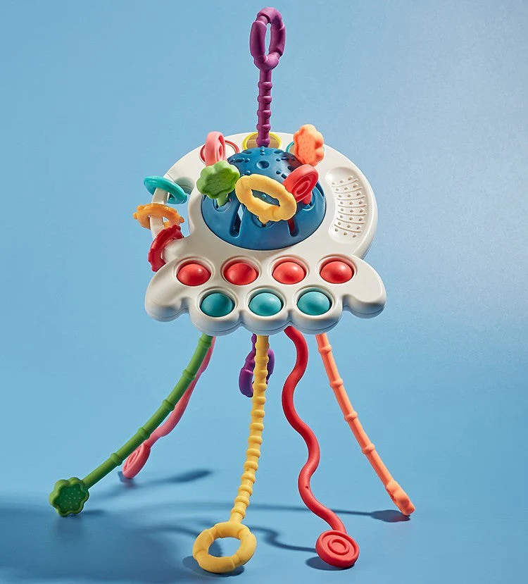 Baby's Funny Finger Puff Toy Can Be Pressed - Image 8
