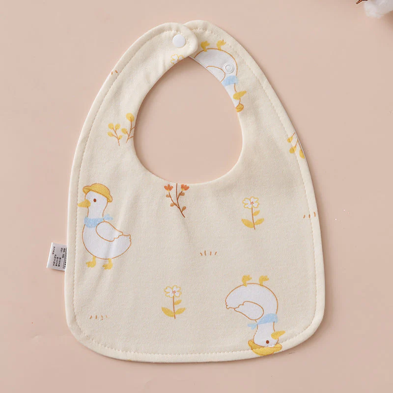 Babys Pure Cotton U-shaped Bib Waterproof Baby Bib - Image 11