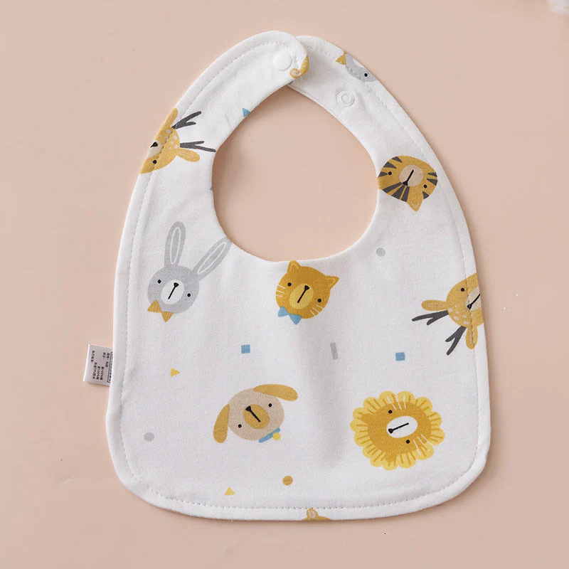 Babys Pure Cotton U-shaped Bib Waterproof Baby Bib - Image 14