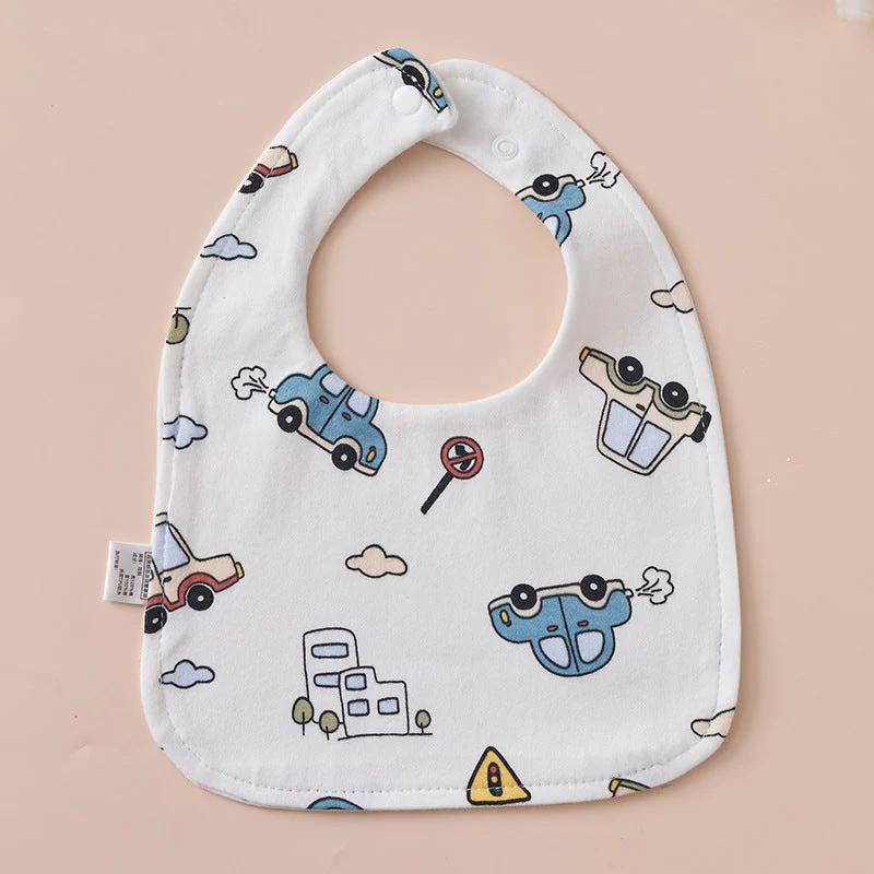 Babys Pure Cotton U-shaped Bib Waterproof Baby Bib - Image 18