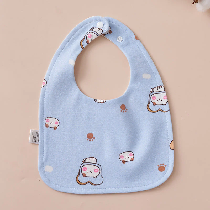 Babys Pure Cotton U-shaped Bib Waterproof Baby Bib - Image 19
