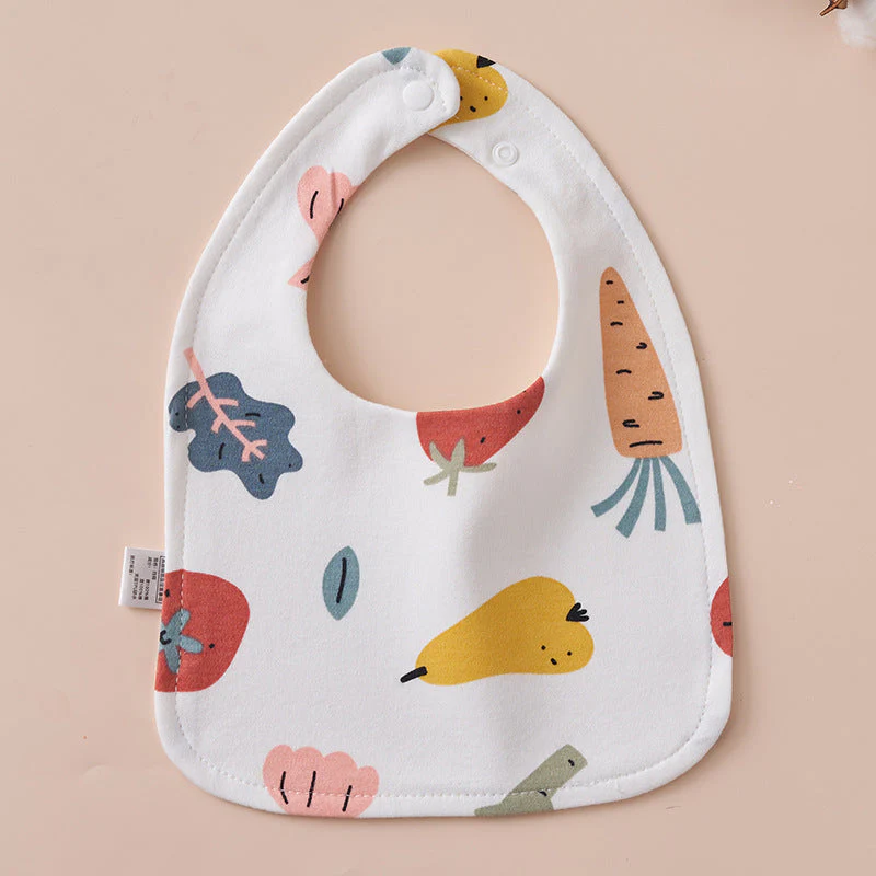 Babys Pure Cotton U-shaped Bib Waterproof Baby Bib - Image 26