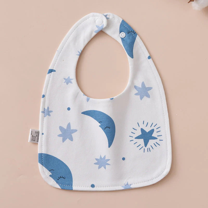 Babys Pure Cotton U-shaped Bib Waterproof Baby Bib - Image 27