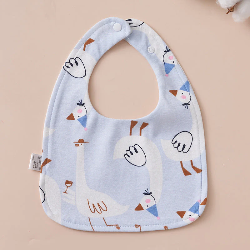 Babys Pure Cotton U-shaped Bib Waterproof Baby Bib - Image 28