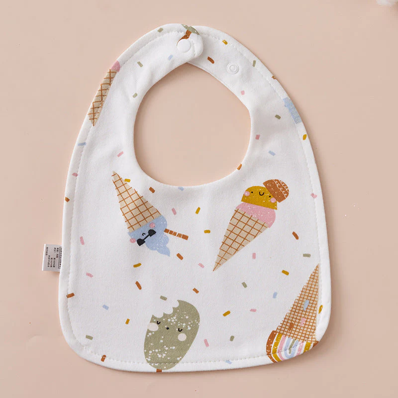 Babys Pure Cotton U-shaped Bib Waterproof Baby Bib - Image 30