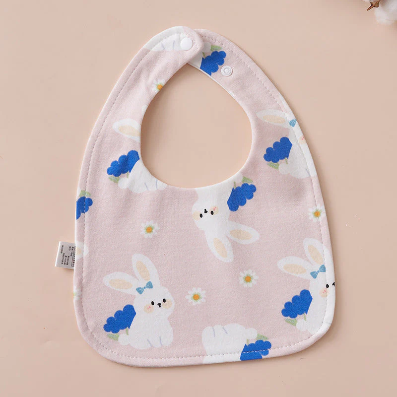 Babys Pure Cotton U-shaped Bib Waterproof Baby Bib - Image 6