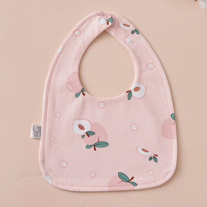Babys Pure Cotton U-shaped Bib Waterproof Baby Bib - Image 9