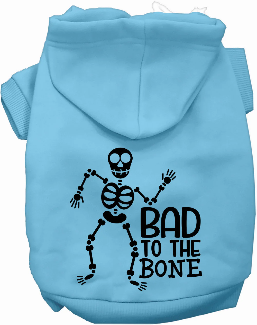 Bad to the Bone Halloween Pet Hoodie - Image 3