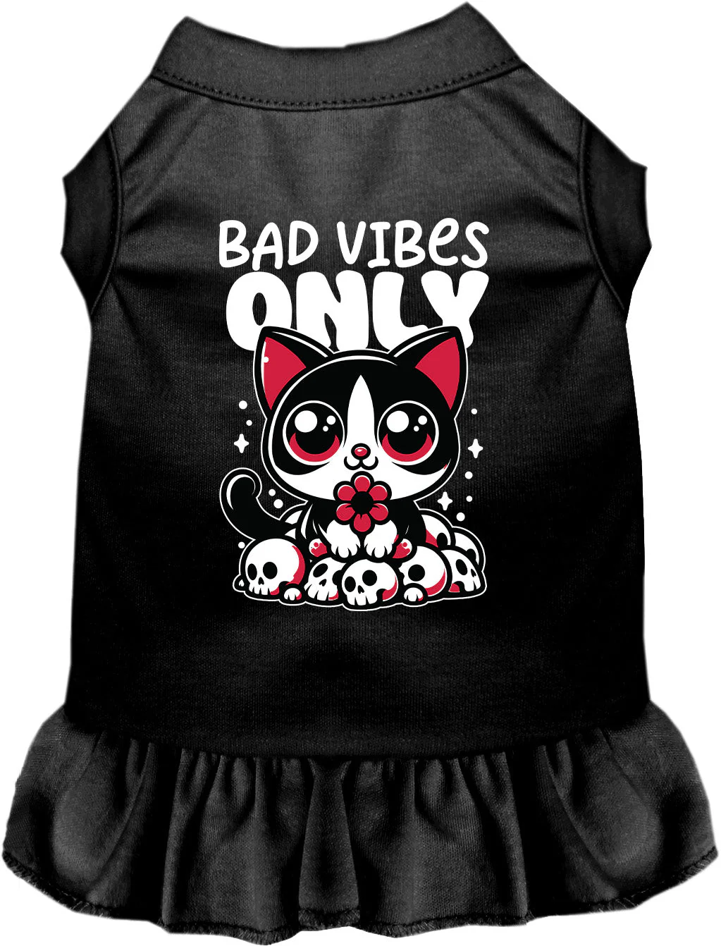 Bad Vibes Only Pet Dress - Image 4