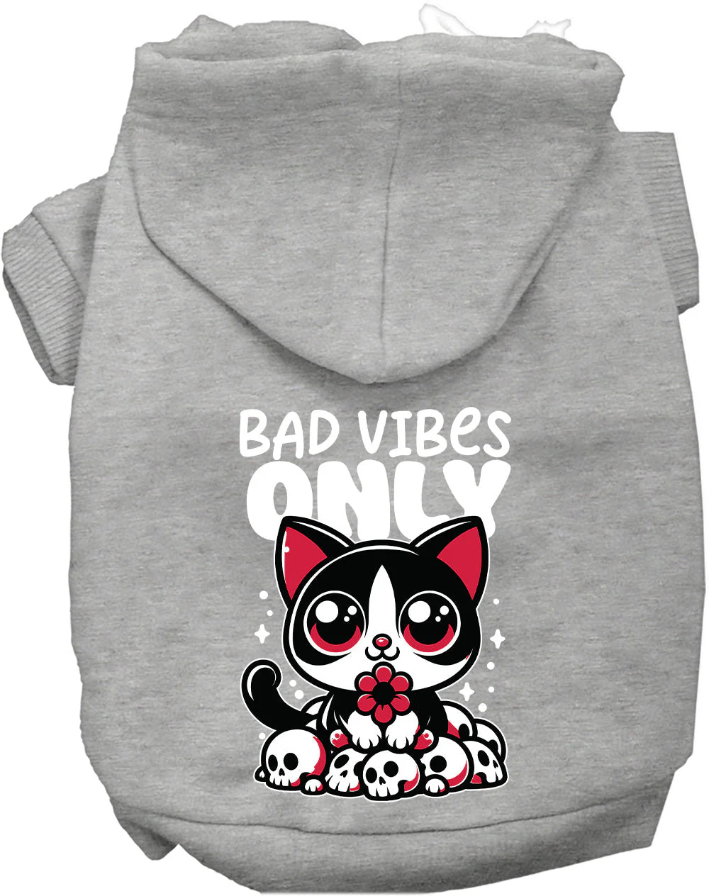 Bad Vibes Only Pet Hoodie - Image 7