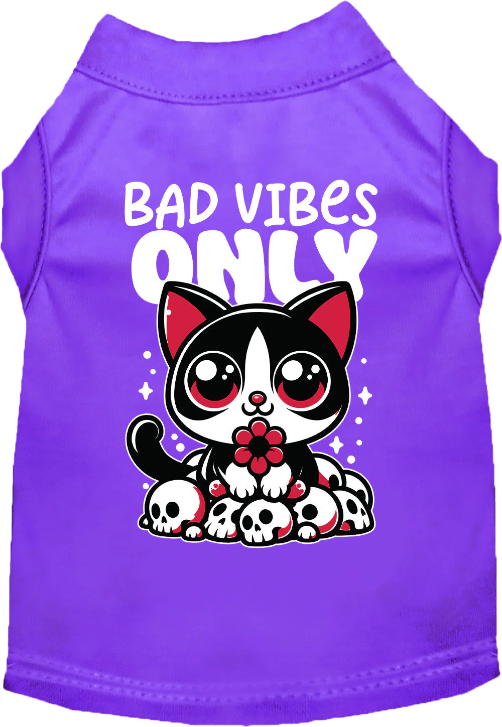 Bad Vibes Only Pet Shirt - Image 4