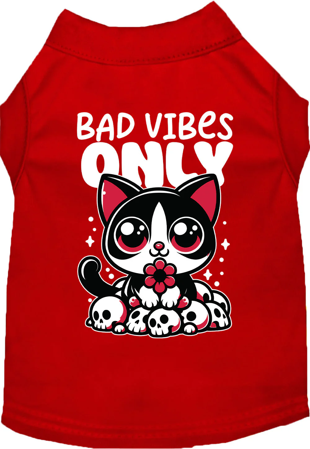 Bad Vibes Only Pet Shirt - Image 5