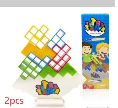 Balance Stacking Board Games Kids Adults Tower Block Toys For Family Parties Travel Games Boys Girls Puzzle Buliding Blocks Toy - Image 13