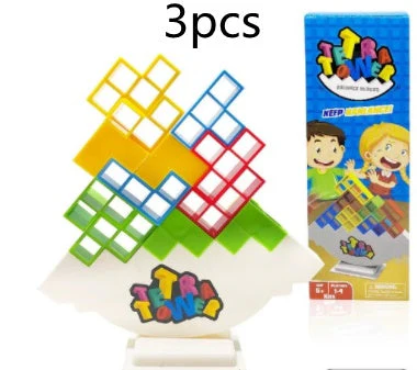 Balance Stacking Board Games Kids Adults Tower Block Toys For Family Parties Travel Games Boys Girls Puzzle Buliding Blocks Toy - Image 17