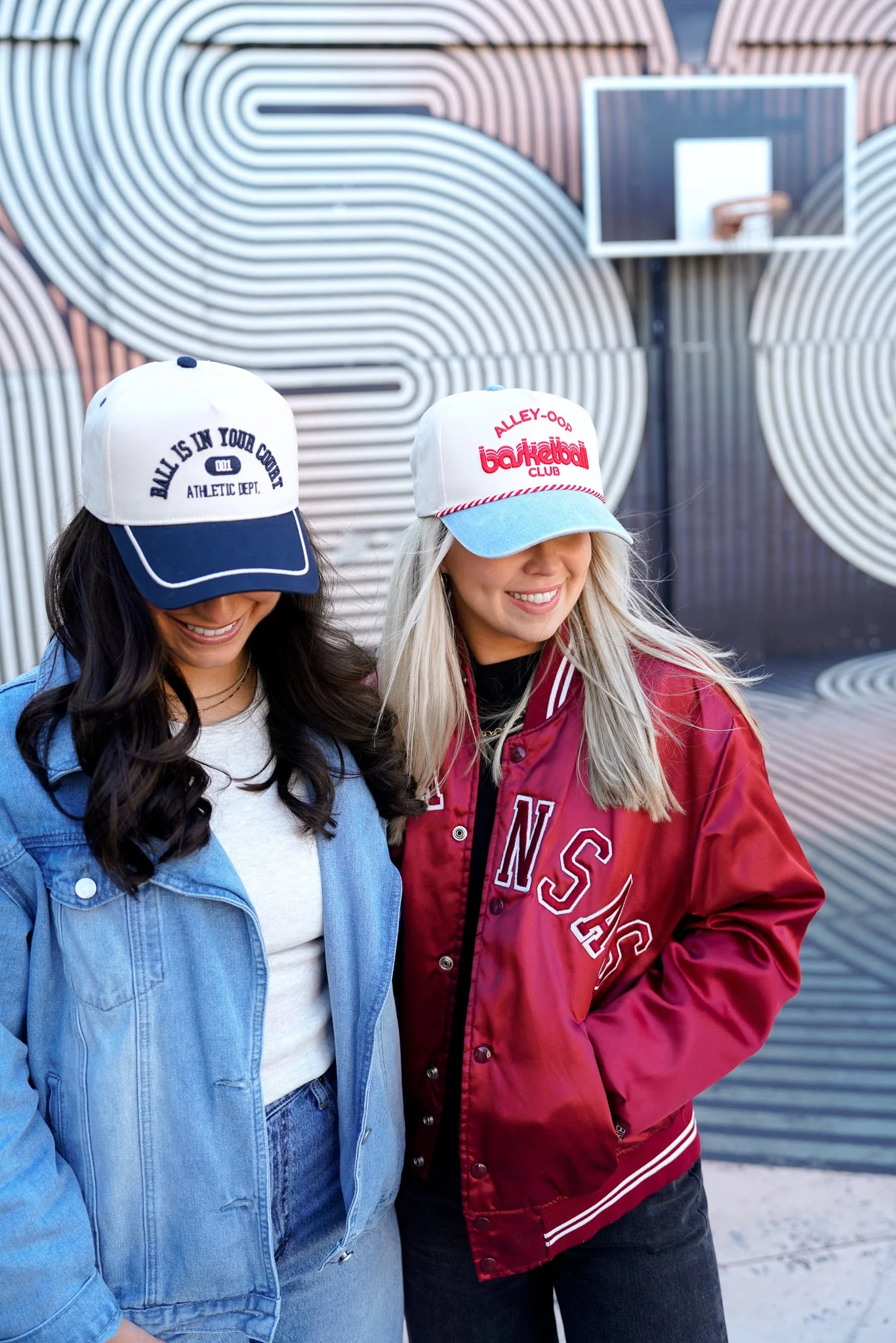 Ball is in your Court - Navy Vintage Trucker Hat - Image 3