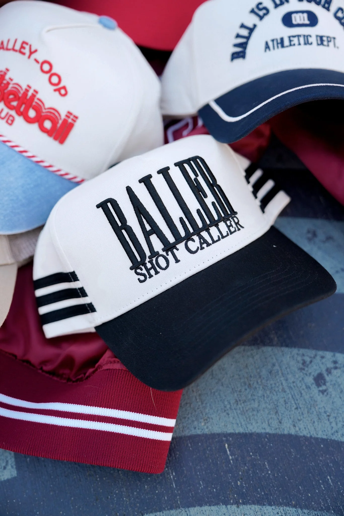 Baller - Black Vintage Trucker Hat - PREORDER - Image 2