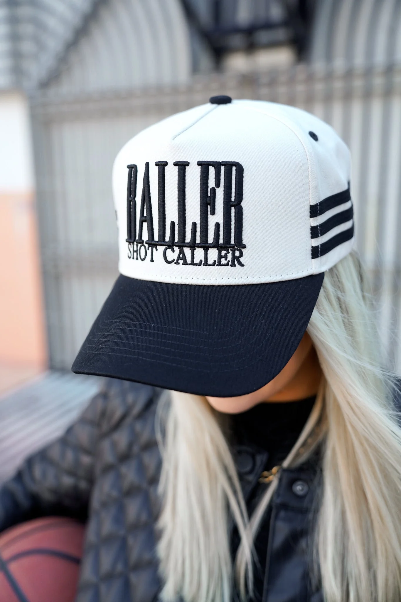 Baller - Black Vintage Trucker Hat - PREORDER - Image 5