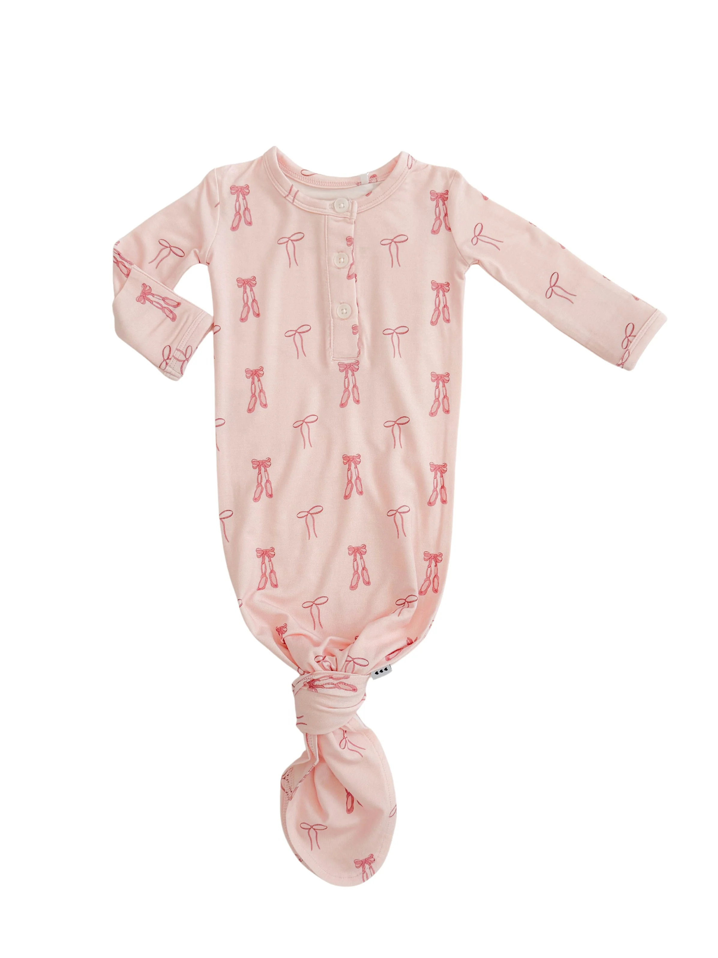 Ballet Blush Knotted Gown - Image 2