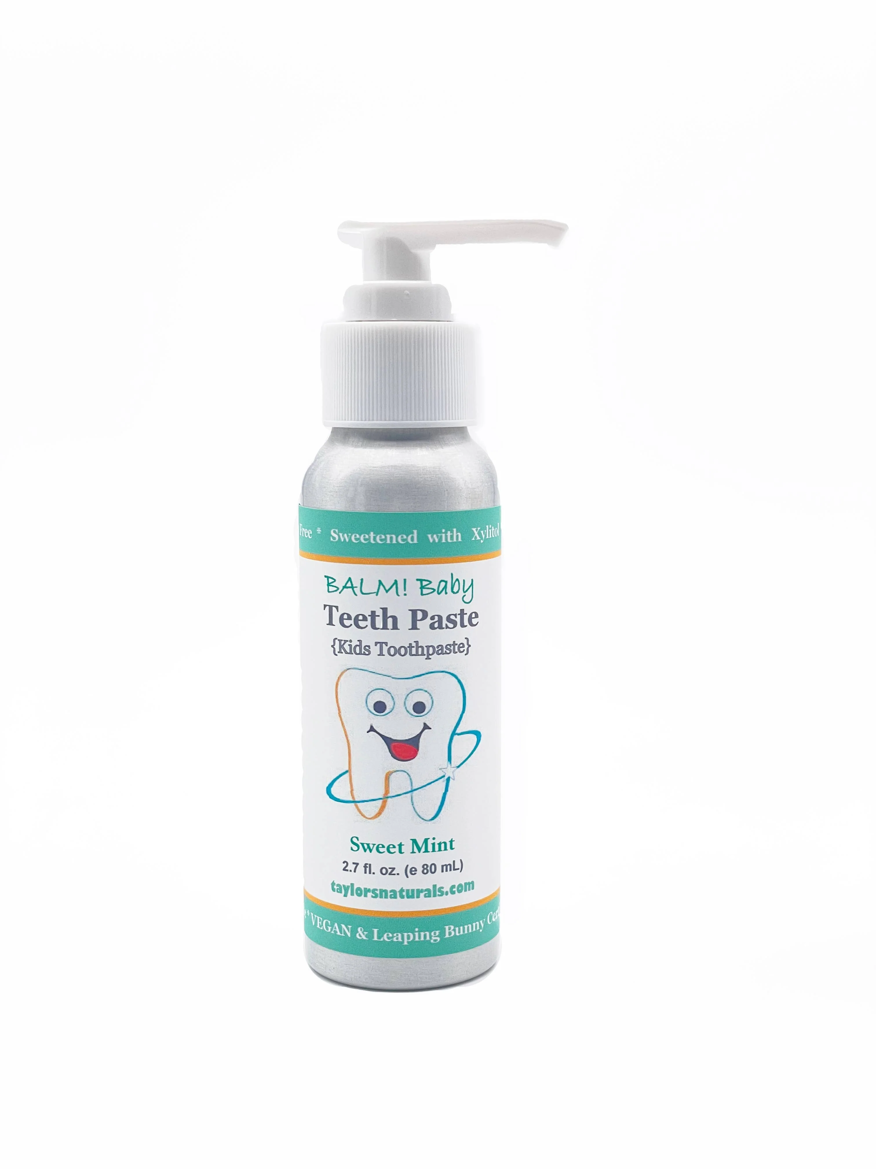 BALM! Baby Natural Kids Teethpaste w/ Pump - Image 2