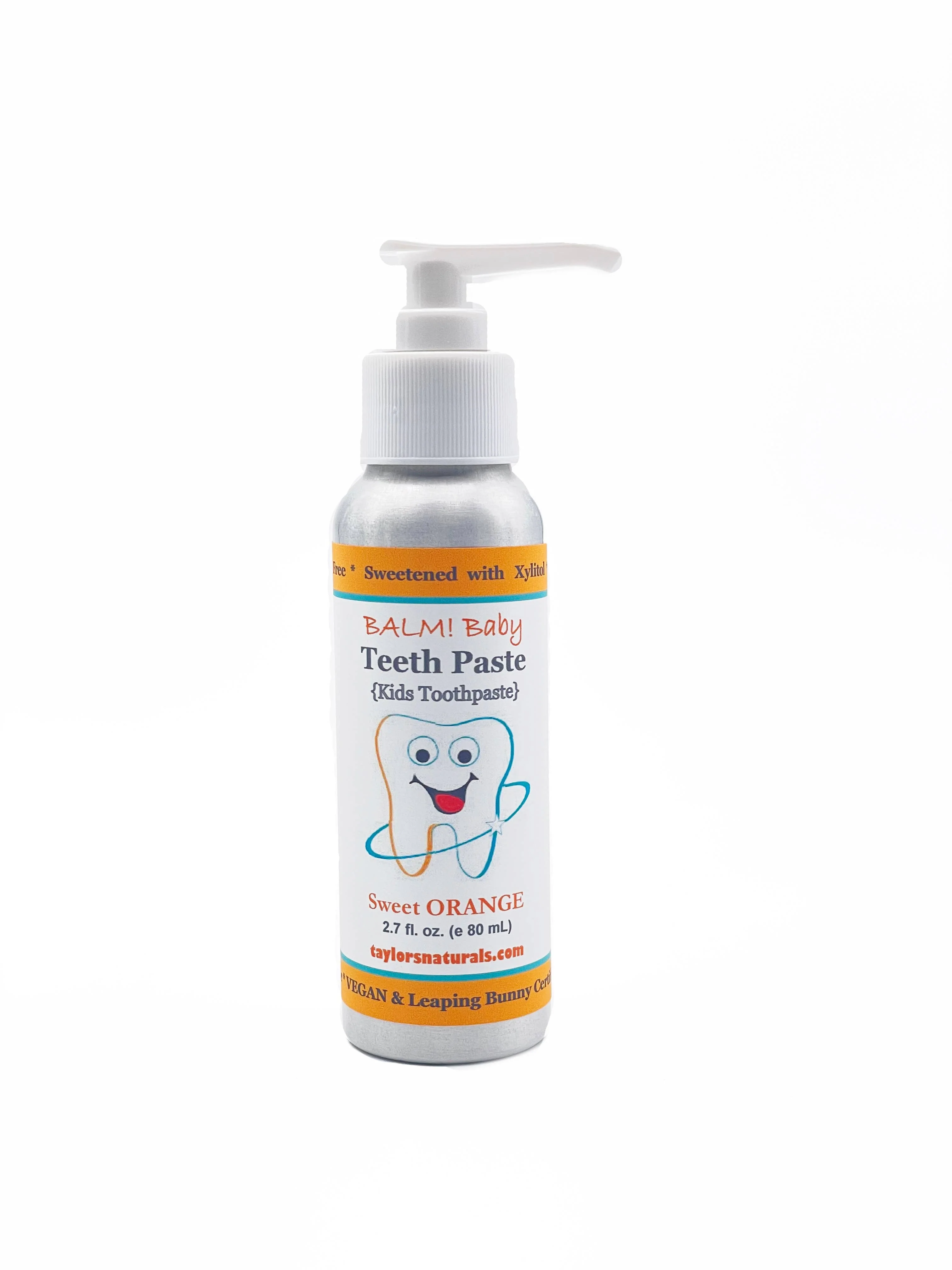 BALM! Baby Natural Kids Teethpaste w/ Pump - Image 3