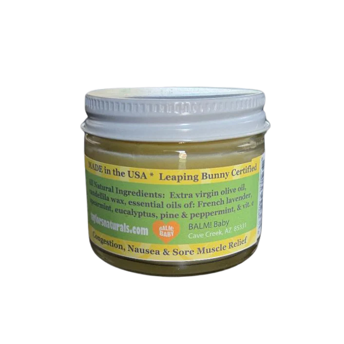 BALM! Baby Organic Chest Clearing Vapor Rub w/ Eucalyptus - Image 5