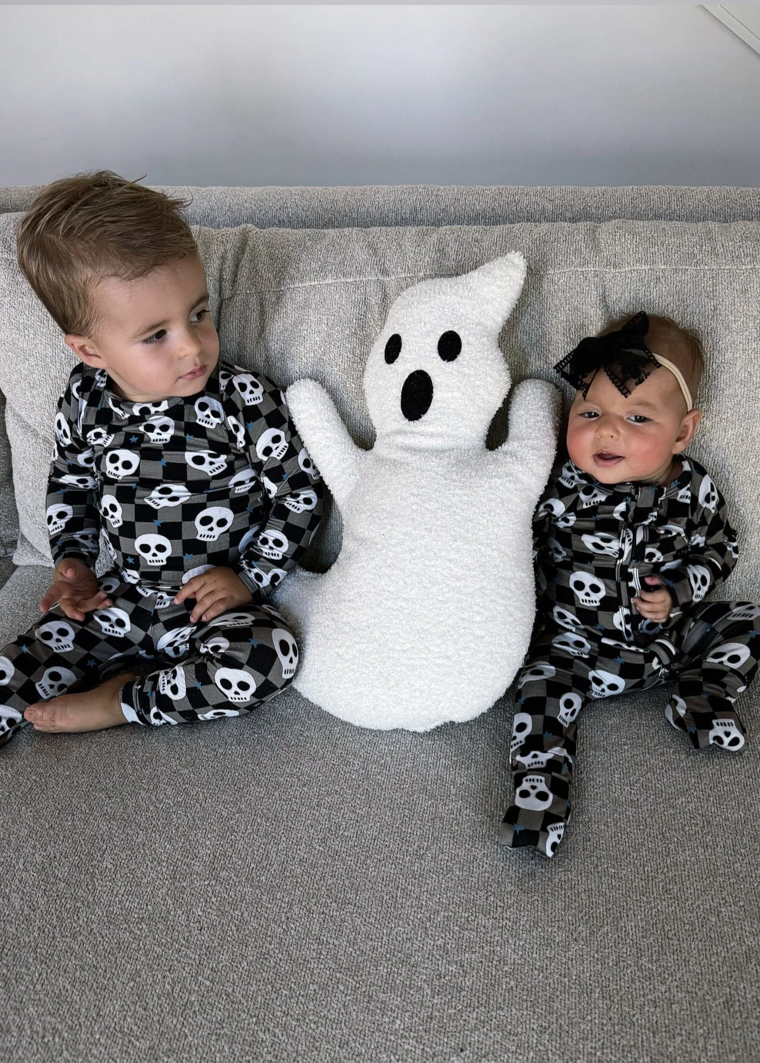 Bamboo Baby Halloween Sleeper | Spooky Skull Pajamas - Image 5