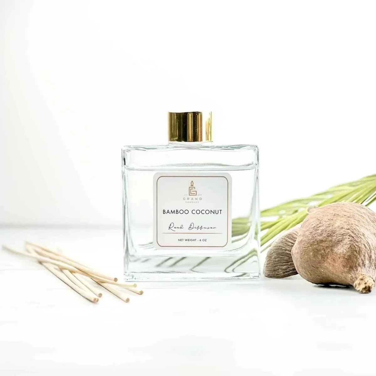Bamboo Coconut Reed Diffuser - Image 3