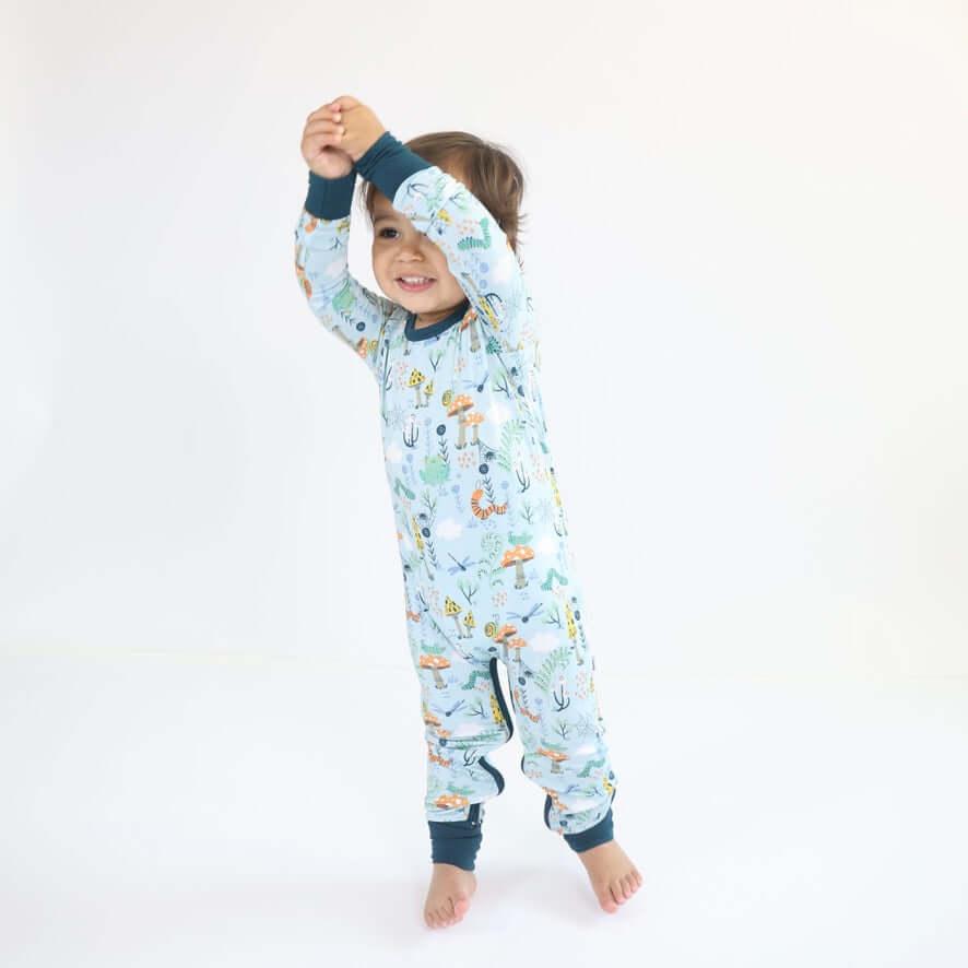 Bamboo Crescent Zipp Jammies - Critter Hollow - Image 3