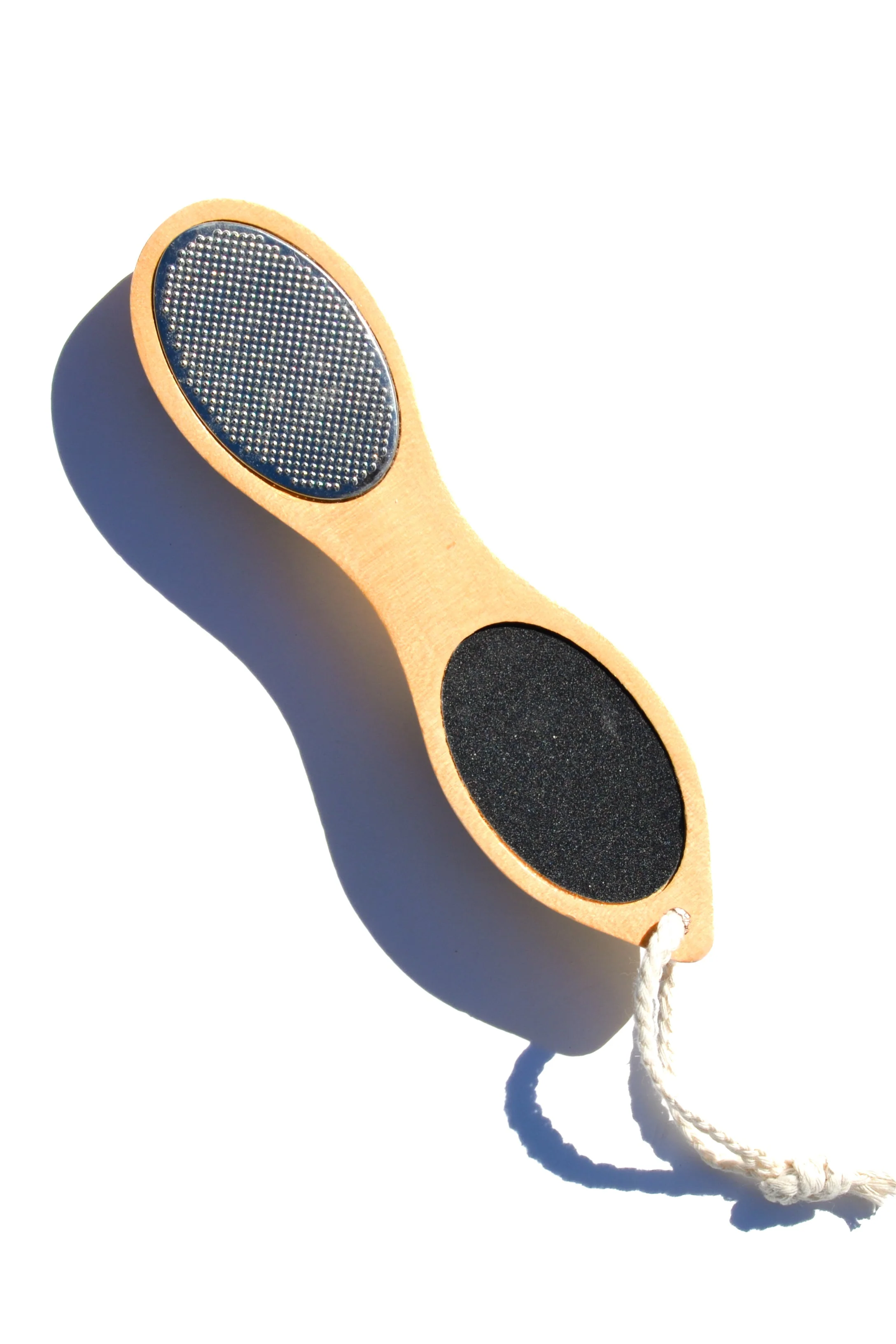 Bamboo Exfoliating Foot Pedicure Tool - Image 2