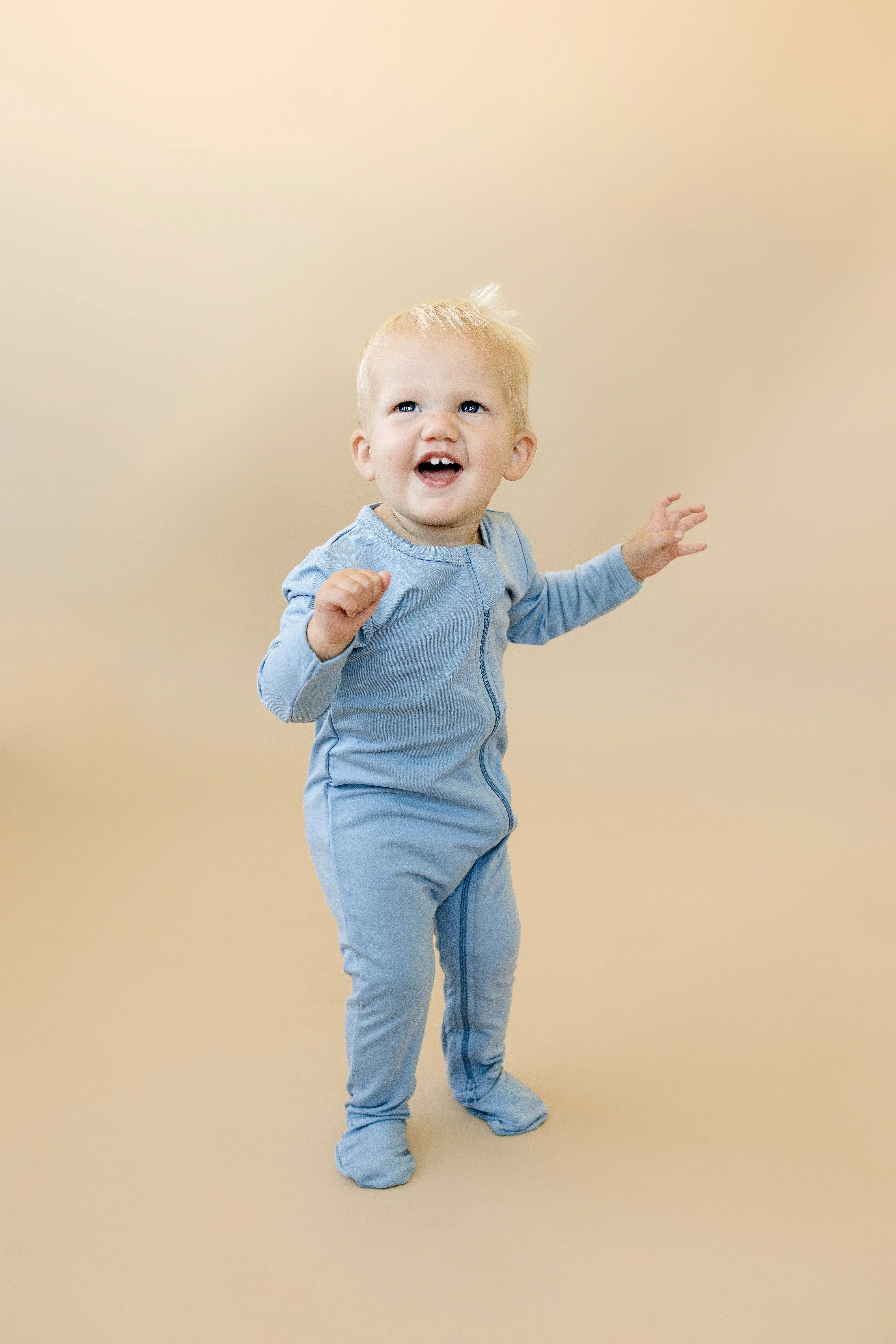 Bamboo Footed Bamboo Zippy Pajamas - Image 11