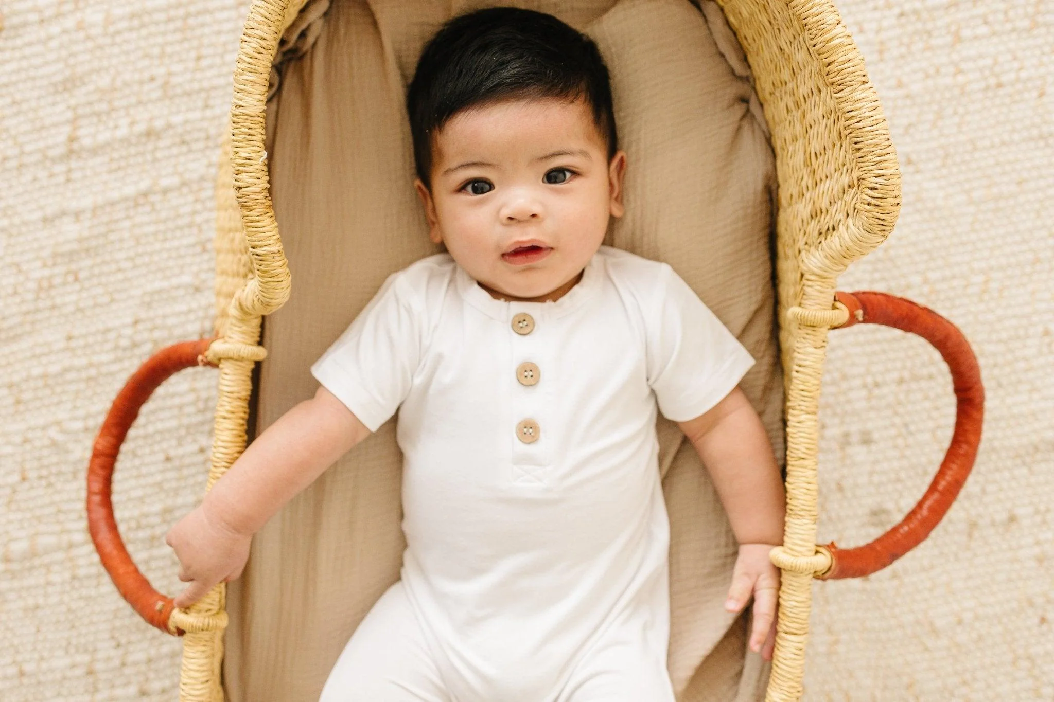 Bamboo Henley Romper - Image 11