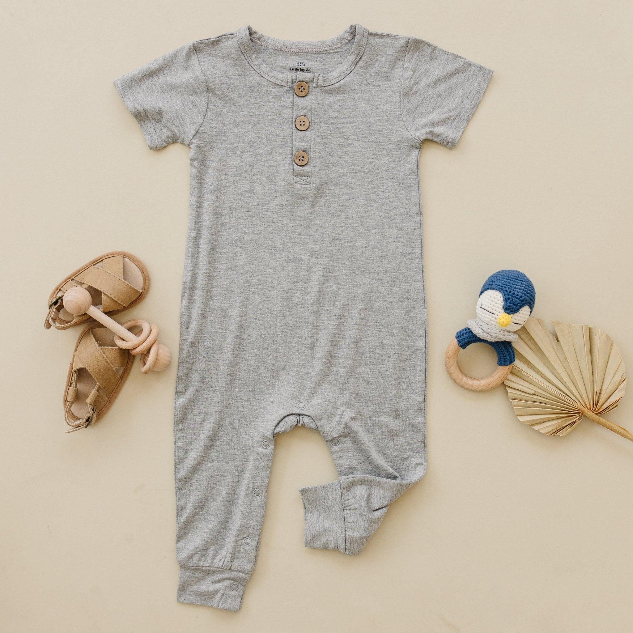 Bamboo Henley Romper - Image 13