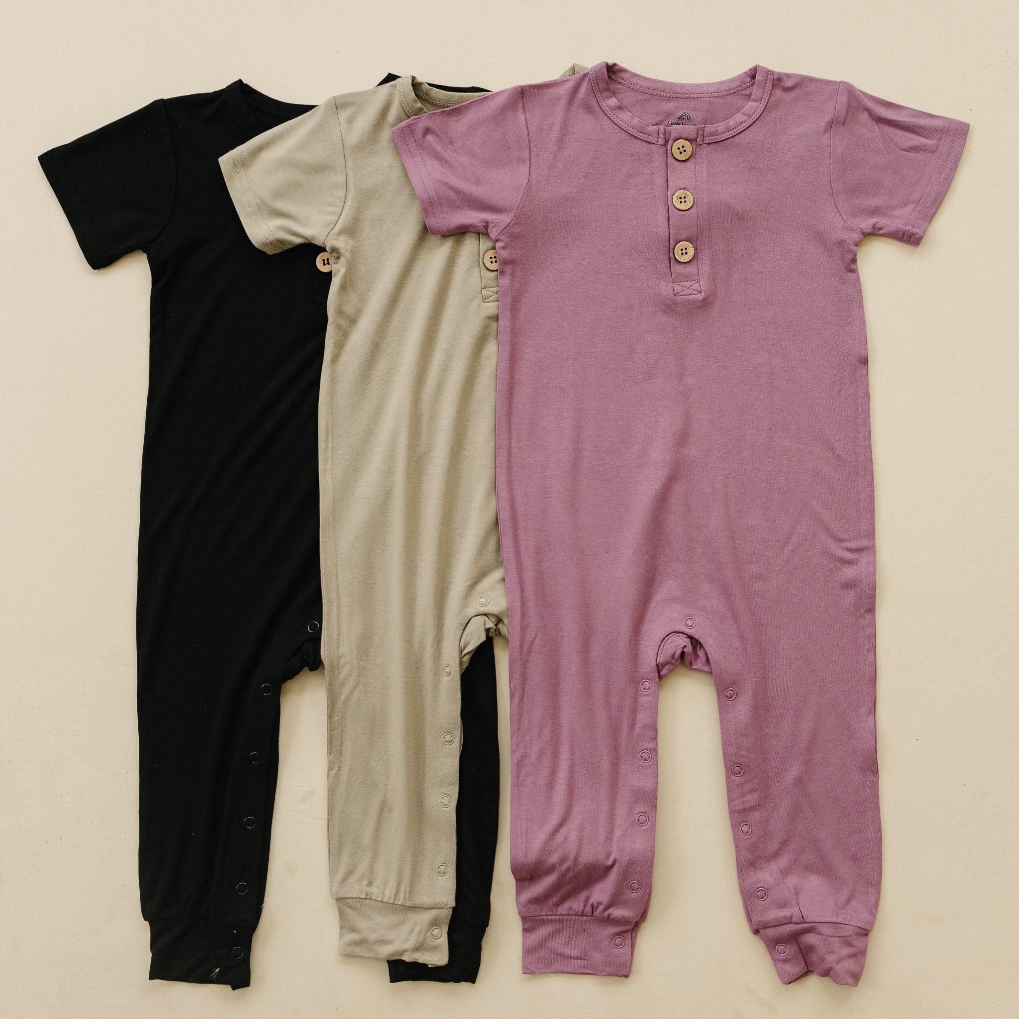 Bamboo Henley Romper - Image 14